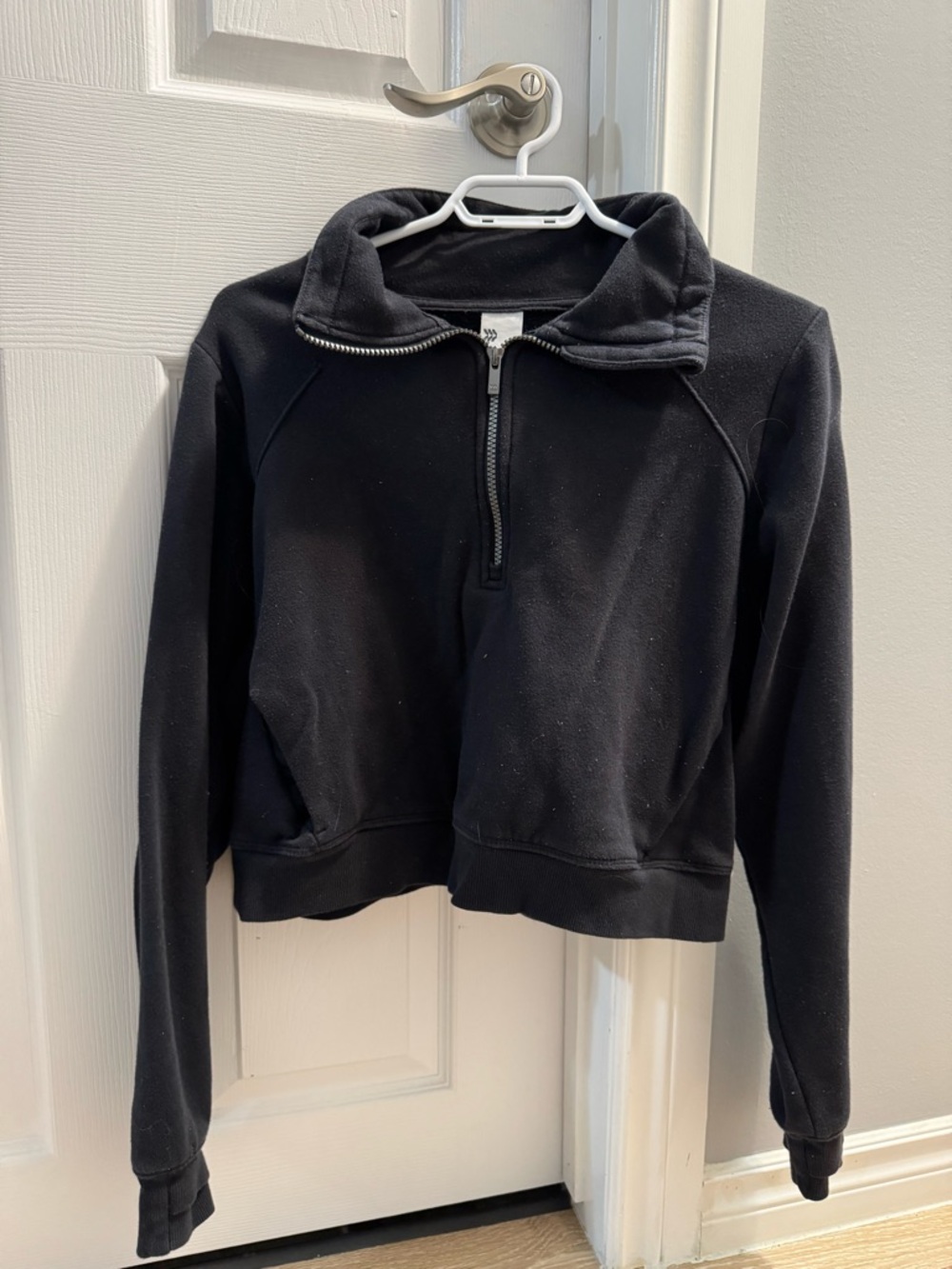 all in motion Black Pullover with Logo Tag